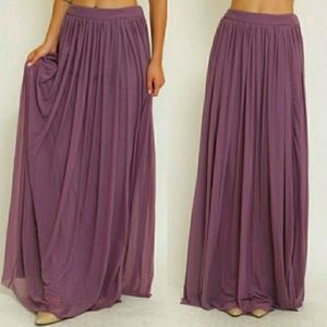 NWOT BOHO MESH MAXI SKIRT